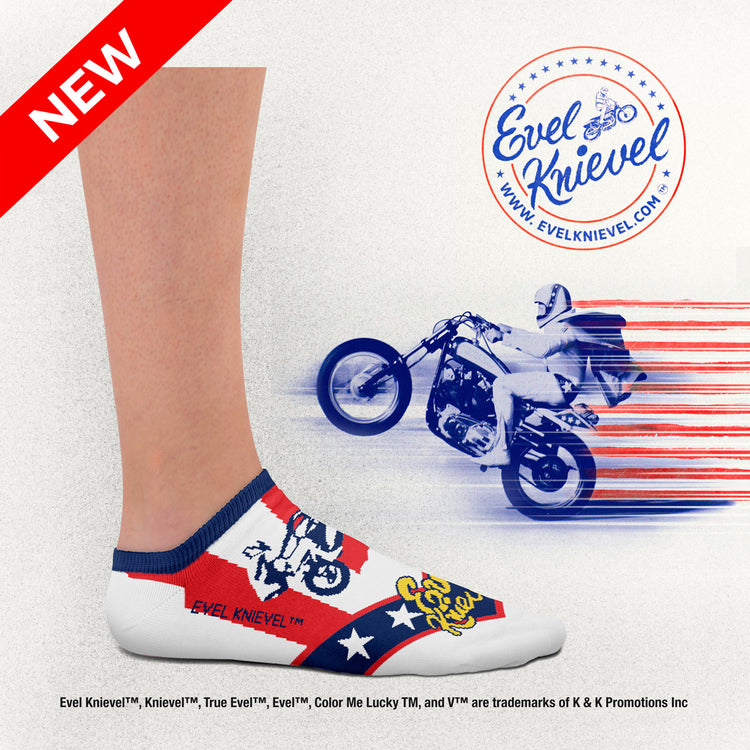 Evel Knievel Low Socks