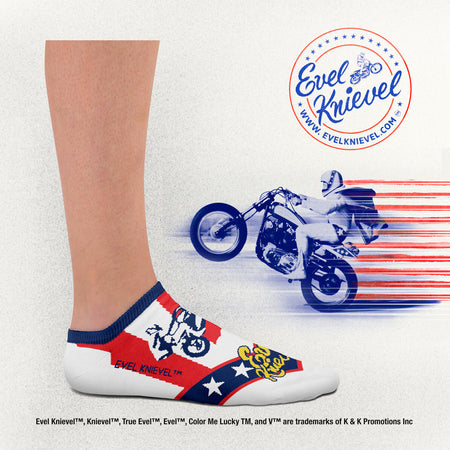 Evel Knievel Low Socks