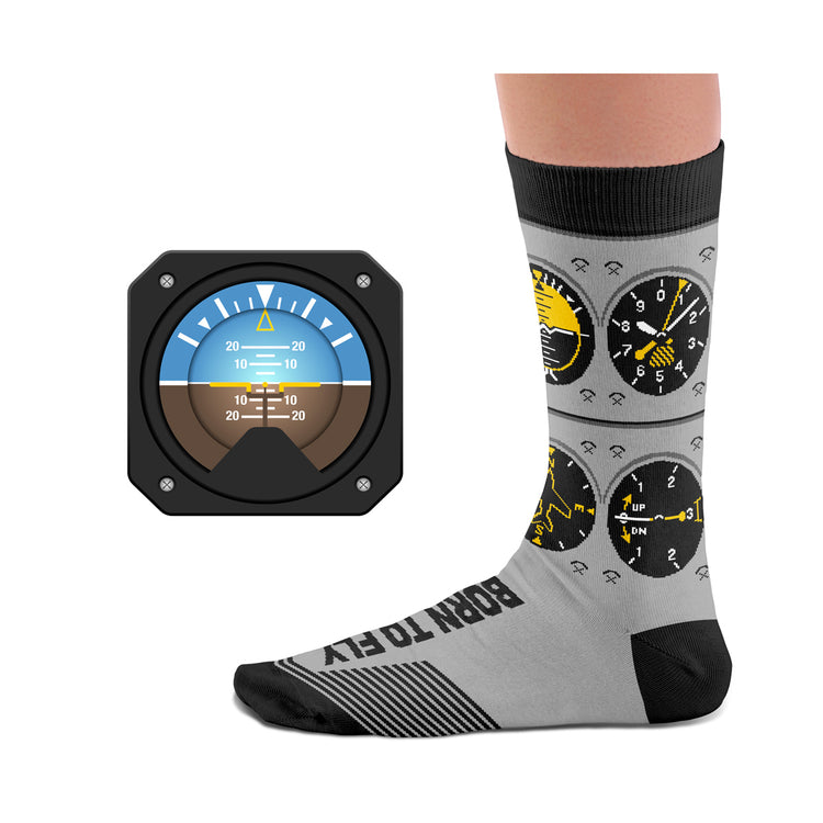 Aircraft Instruments Socks