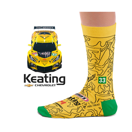 Ben Keating x TF Sport Corvette Socks