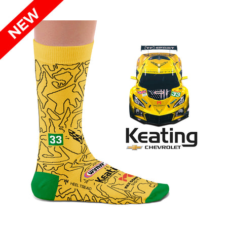 Ben Keating x TF Sport Corvette Socks