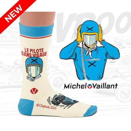 Michel Vaillant - Le Pilote Sans Visage Socks