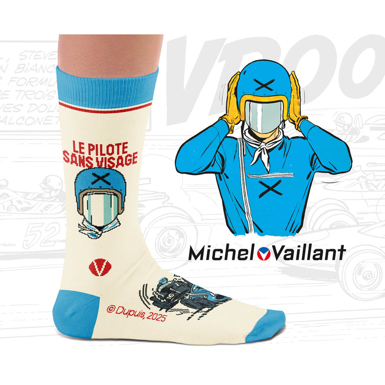 Michel Vaillant - Le Pilote Sans Visage Socks