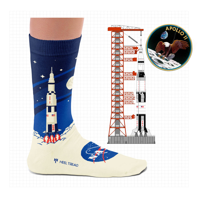 NASA Saturn V Socks