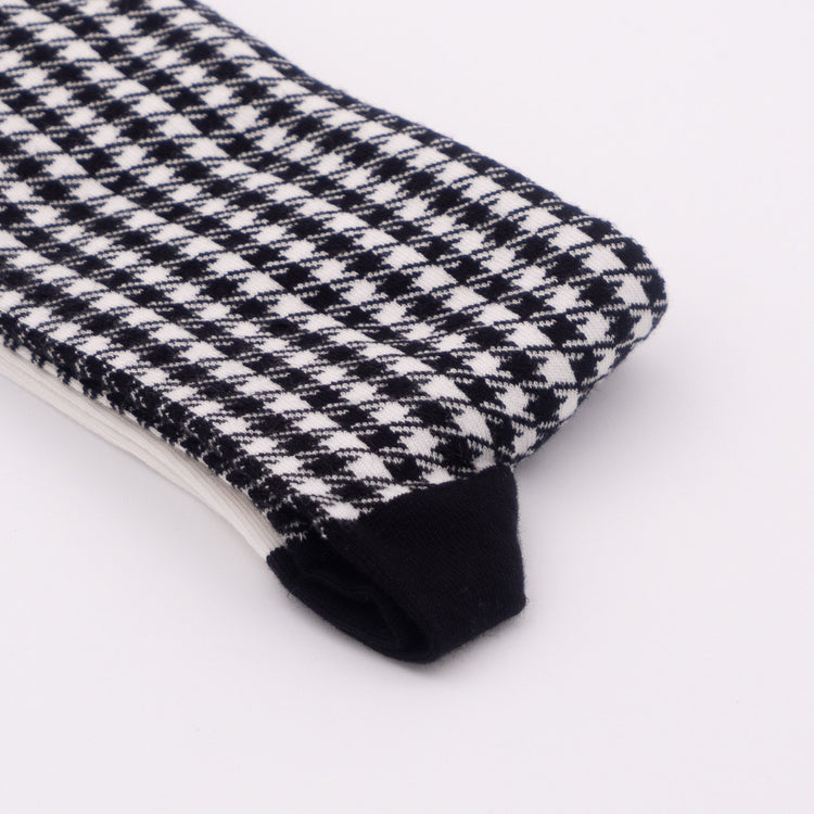 Pepita Black-White Socks