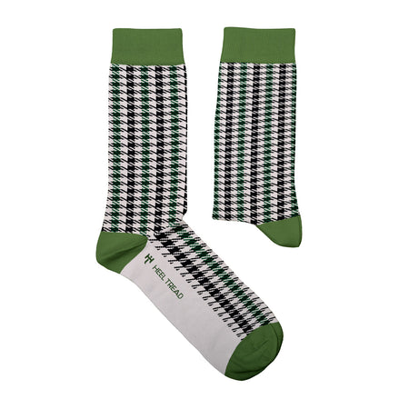 Pepita Black-Green Socks