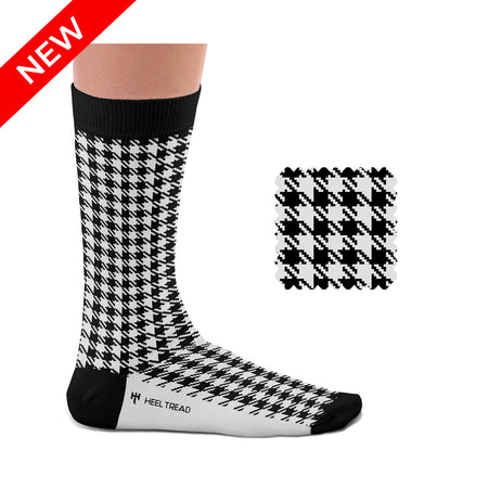 Pepita Black-White Socks