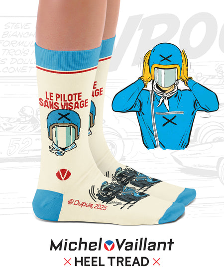 Michel Vaillant - Le Pilote Sans Visage Socks
