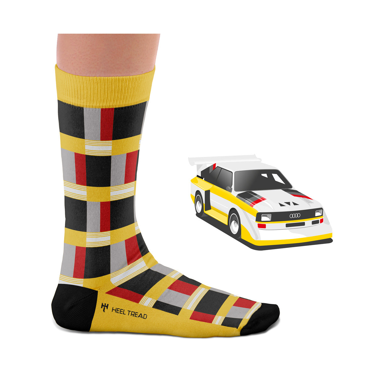 Heel Tread Warbirds Pack Unissex Car Socks