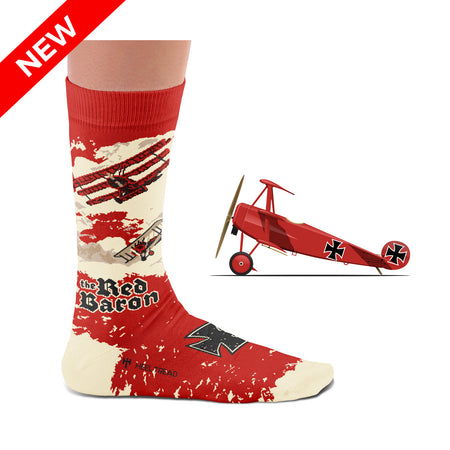 Red Baron Socks