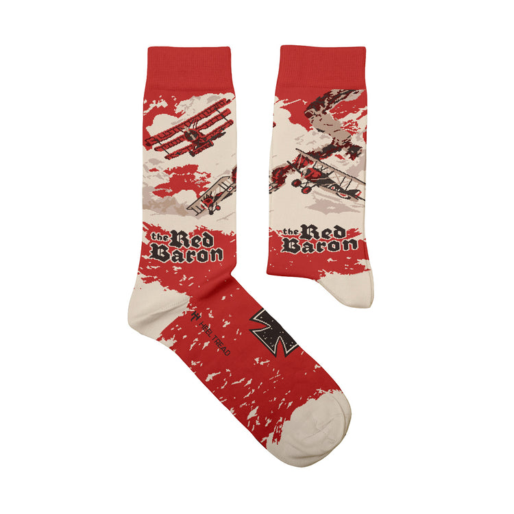 Red Baron Socks