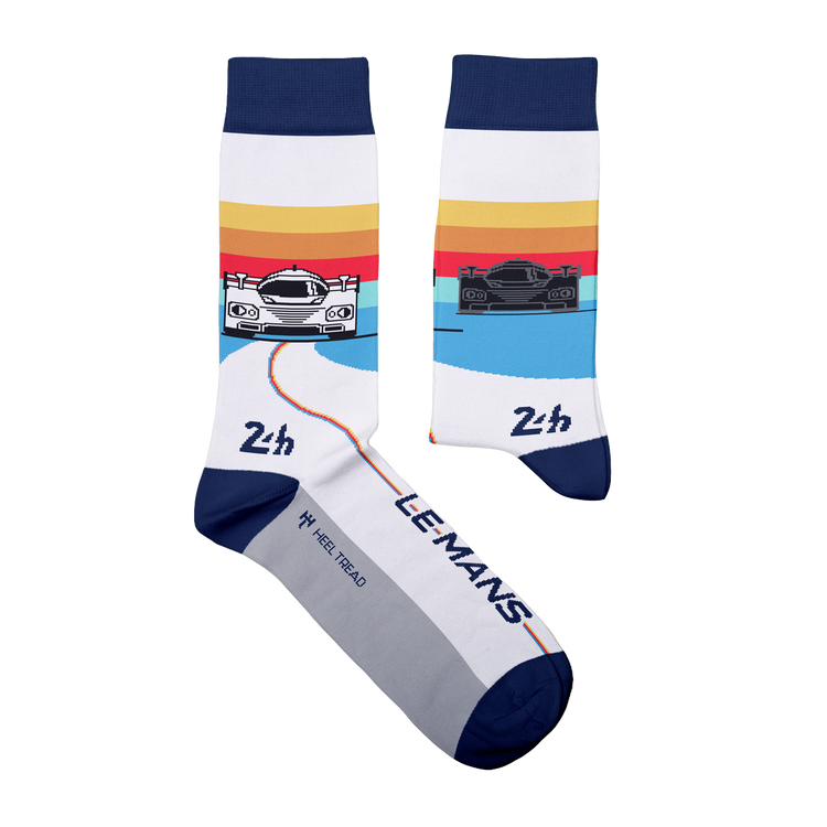 Lemans Retro Racer Socks