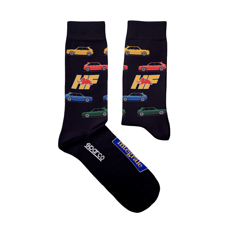 Lancia Delta HF Integrale Black Socks