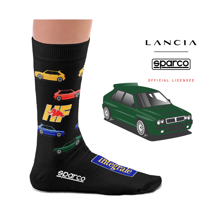 Lancia Delta HF Integrale Black Socks