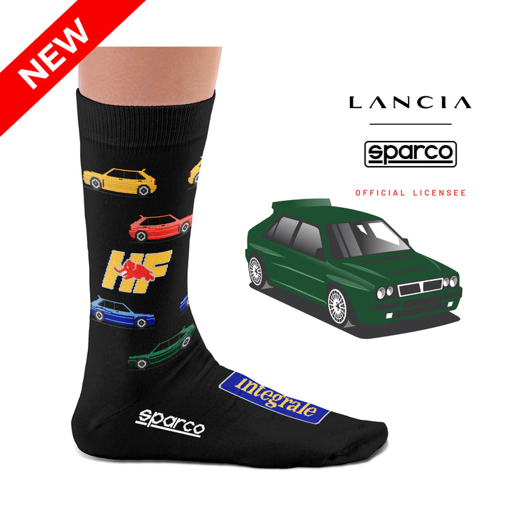 Lancia Delta HF Integrale Black Socks