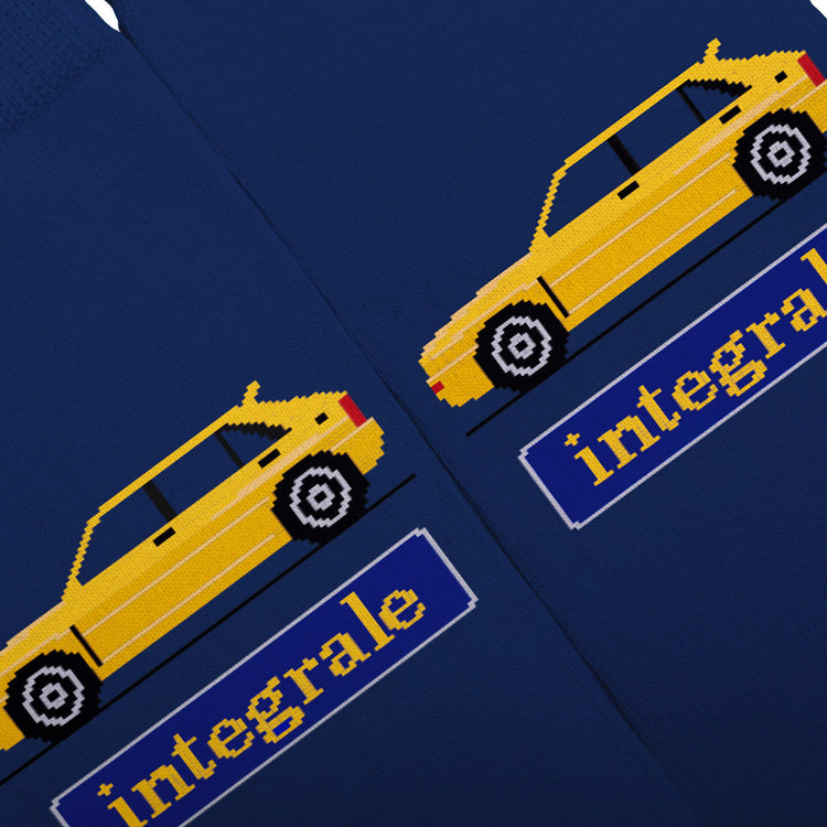 Lancia Delta Integrale Blue Yellow