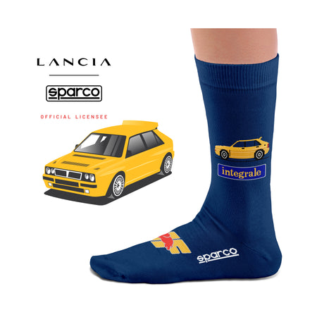 Lancia Delta Integrale Blue Yellow