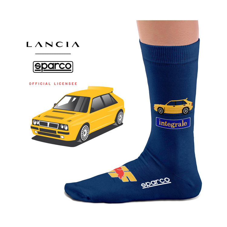 Lancia Delta Integrale Blue Yellow