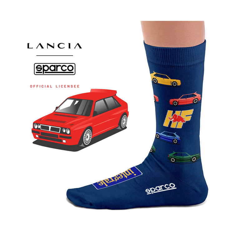Lancia Delta HF Integrale Blue Socks