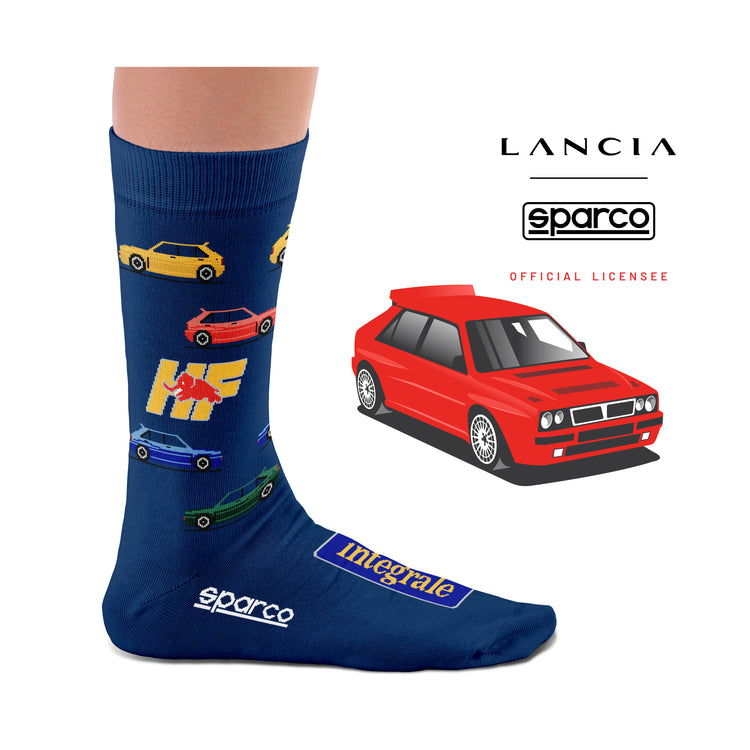 Lancia Delta HF Integrale Blue Socks