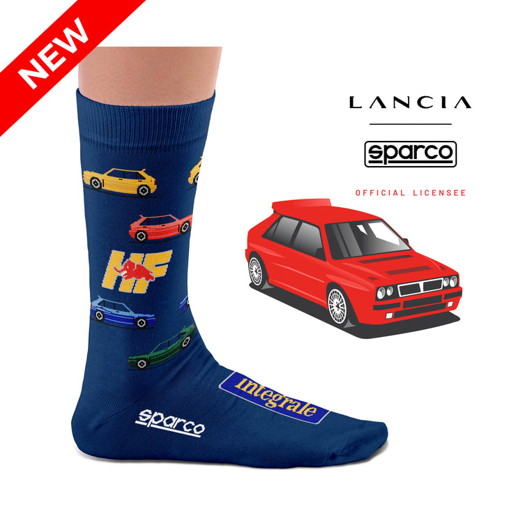Lancia Delta HF Integrale Blue Socks