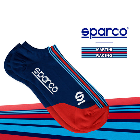 Sparco Martini Blue Low Socks