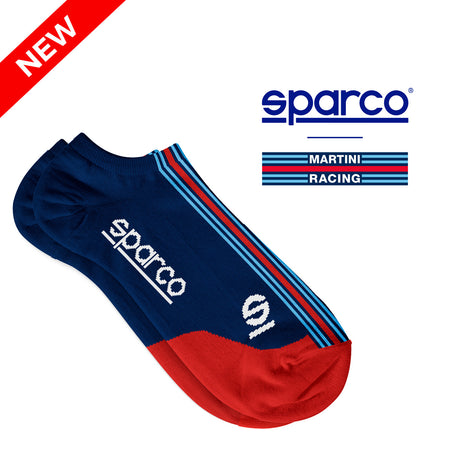 Sparco Martini Blue Low Socks