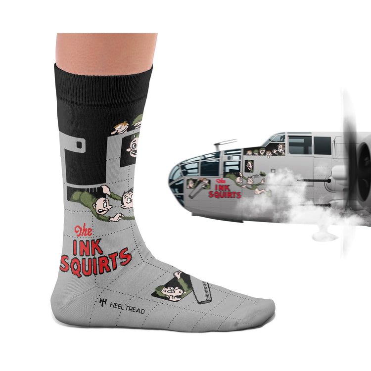 The Ink Squirts Socks