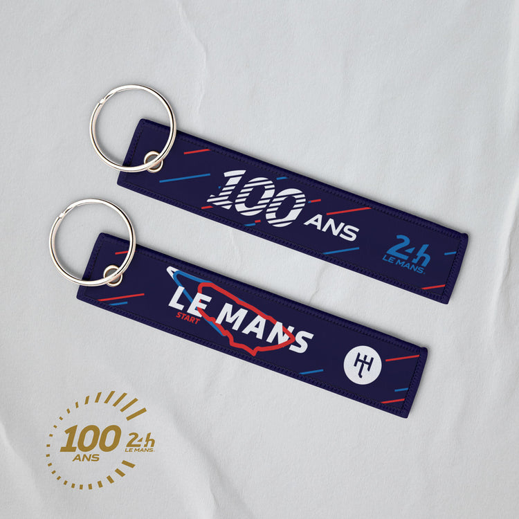 100 Ans Le Mans Keychain