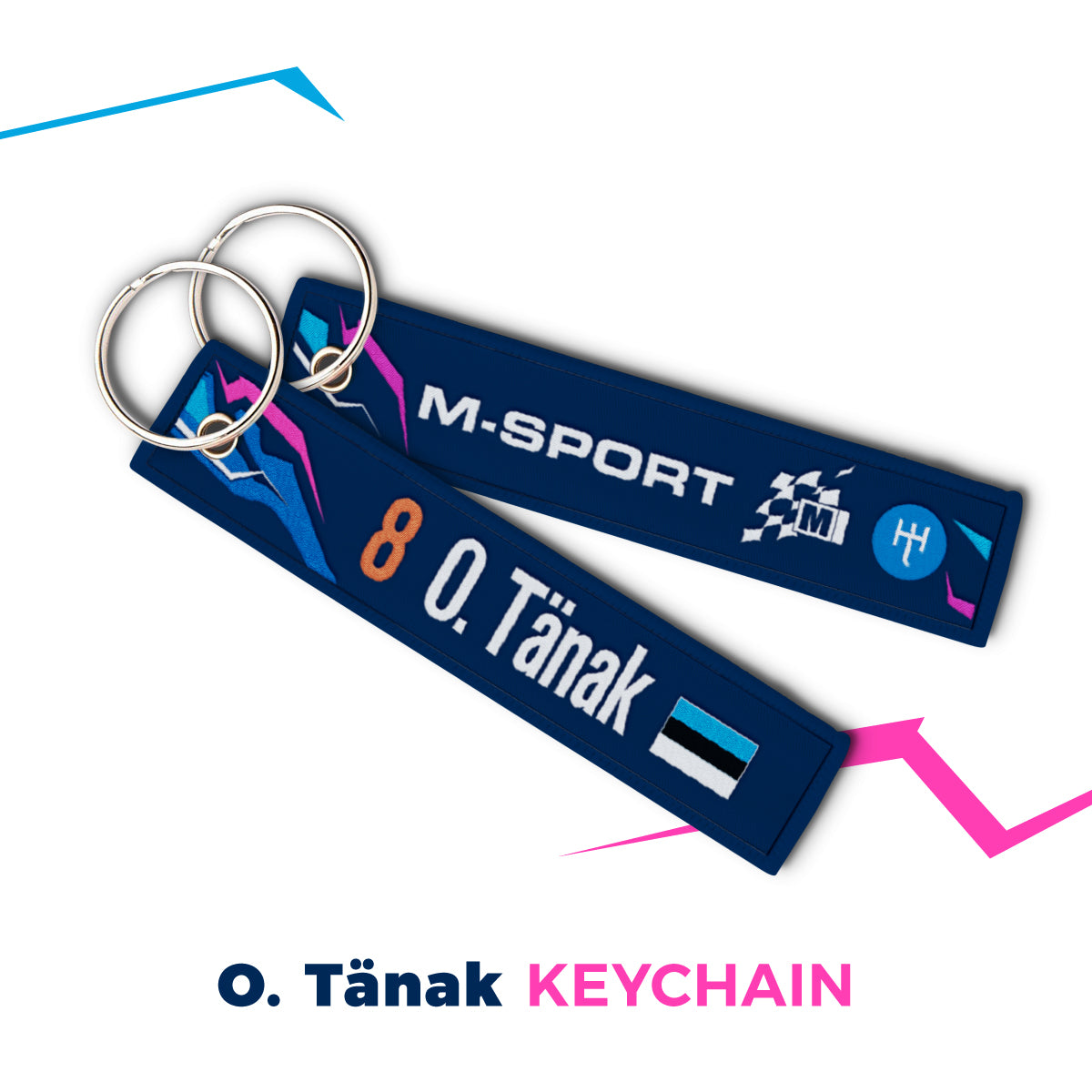 M hot sale sport keychain